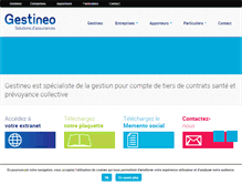 Tablet Screenshot of gestineo.com